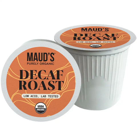 Maud's Purely Organic Decaf Coffee Pods